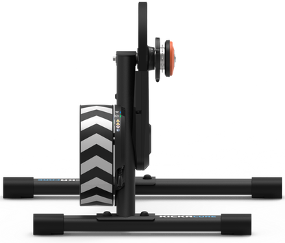 Wahoo Fitness KICKR CORE 2 Indoor Fahrradtrainer mit ZWIFT COG und Click - Orange Zahnrad 3. Generation
